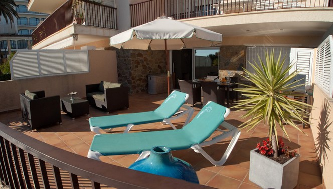 Terras - Van der Valk Hotel Barcarola